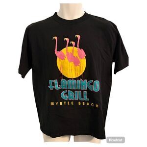 Vintage All Sport Tag Myrtle Beach Flamingo Grill. Size Large